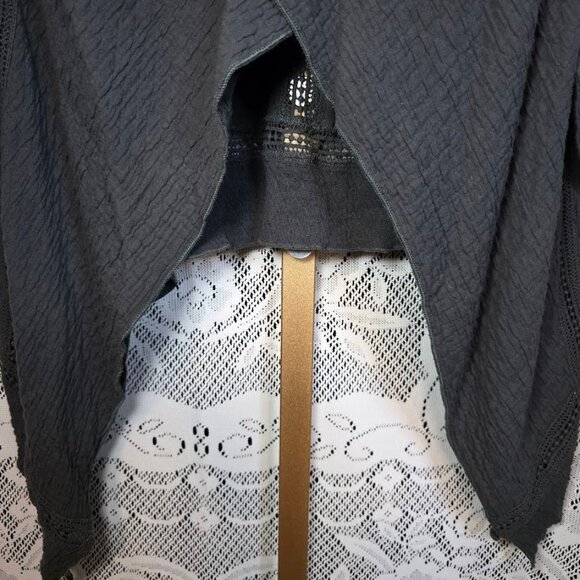 Michael Farrell High Low Boho Style Cardigan L - Picture 4 of 14